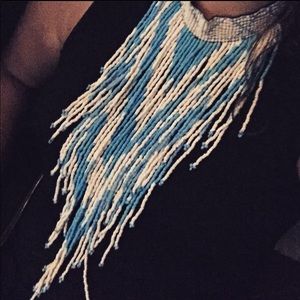 Beaded Statement Necklace.